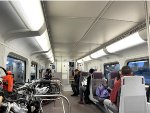 Interior of Metrolink Cars 